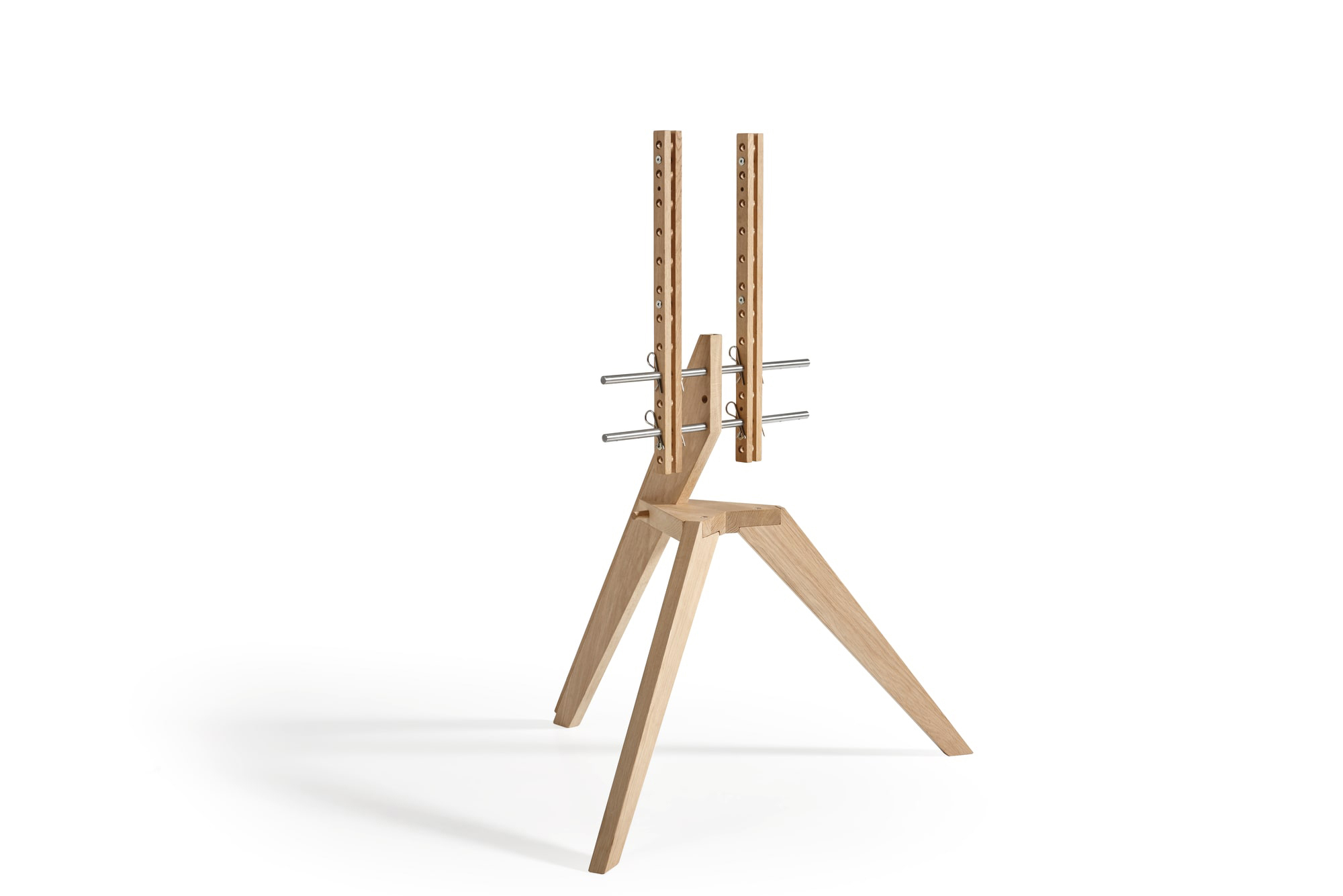 VOGEL´S Vogel's NEXT OP1 Standfuß für 117-178 cm (46-70 Zoll) Fernseher, max. 40 kg, Vesa max. 400 x 400 Standfuß, max. 70 Zoll, Eiche Hell