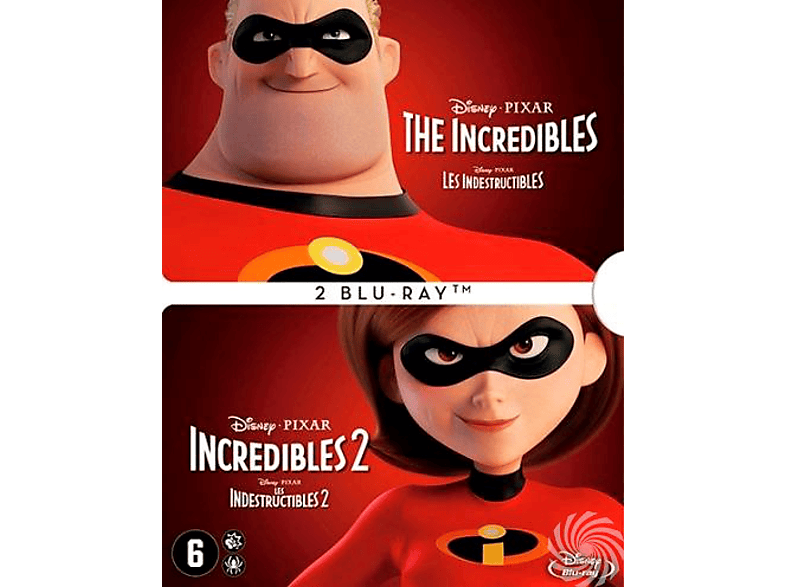 The Incredibles 1 & 2 (Blu-ray)
