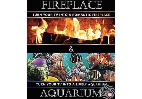 Fireplace & Aquarium | Blu-ray