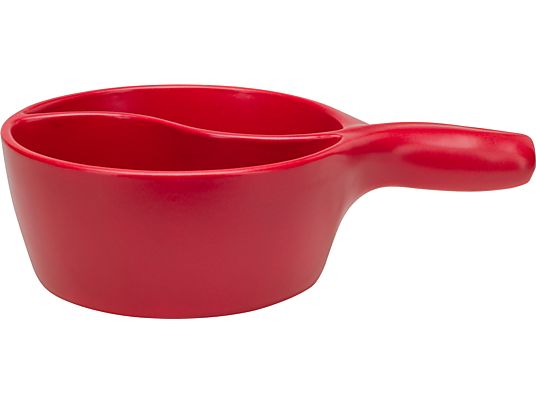 NOUVEL 400357 - Fondue au fromage Rössler Caquelon Cadeaux (Rouge)