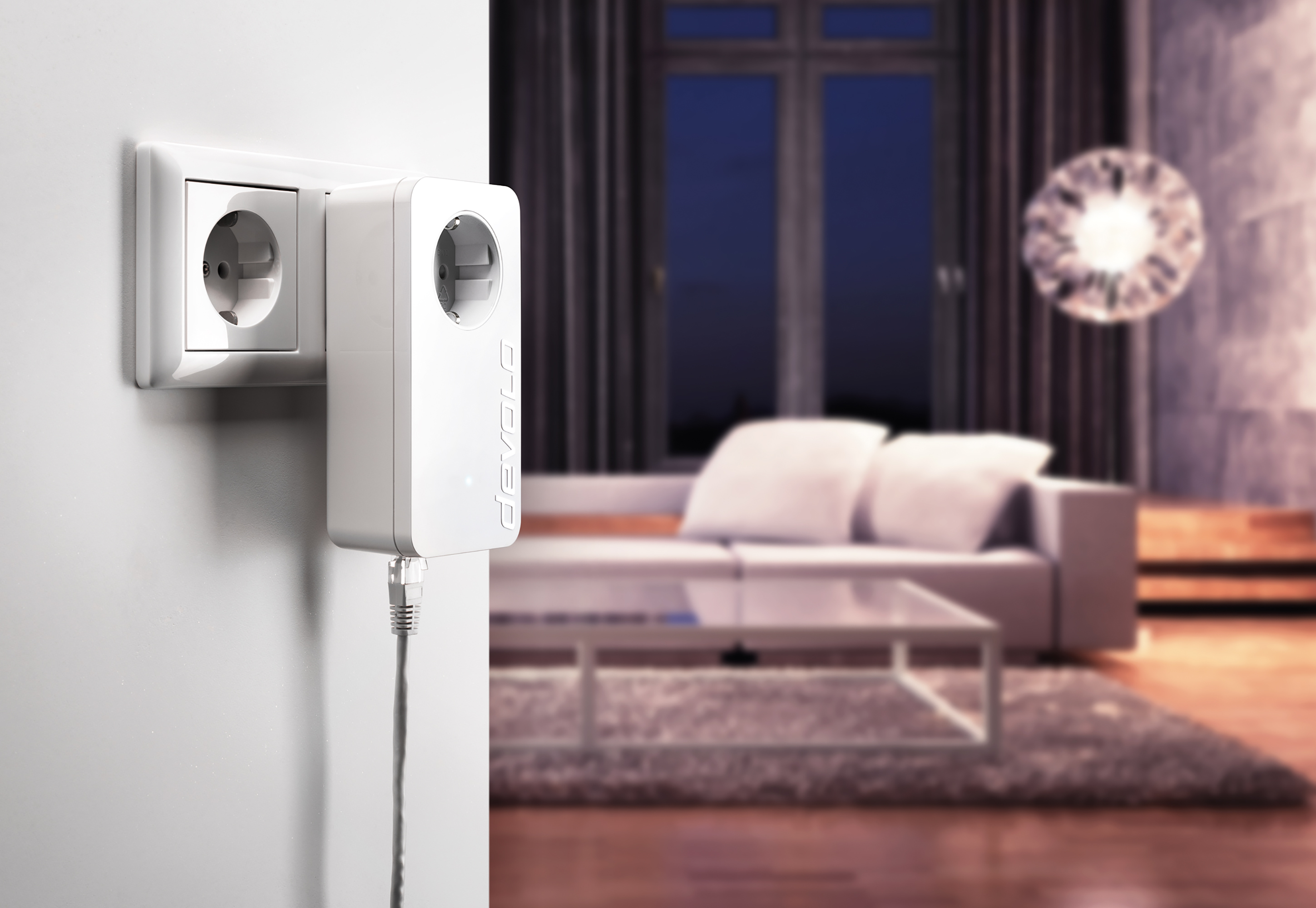 DEVOLO devolo 9320 dLAN® 1200+ Powerline Powerline Adapter 1200 Mbit/s kabelgebunden