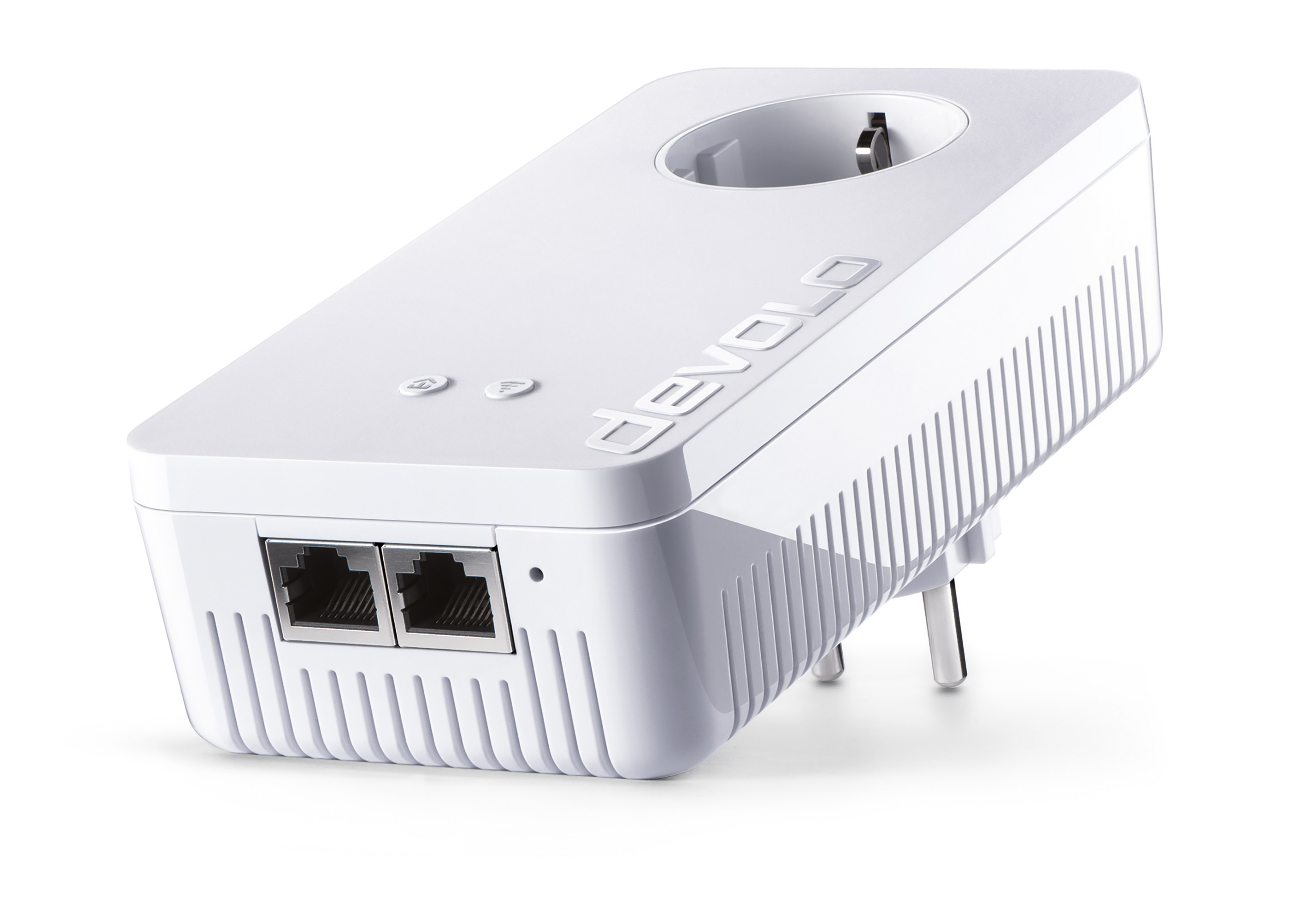 DEVOLO 9383 dLAN® 1200+ WiFi ac Powerline Adapter 1200 Mbit/s Kabellos und Kabelgebunden
