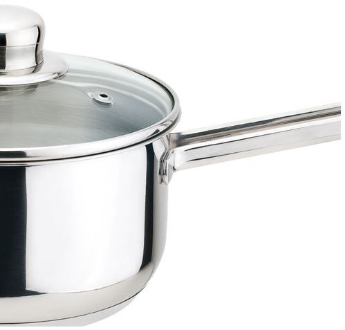 Batería de cocina - Magefesa Dux 12 Piezas, 3 cacerolas con tapa, 2 ollas con tapa, 2 cazos