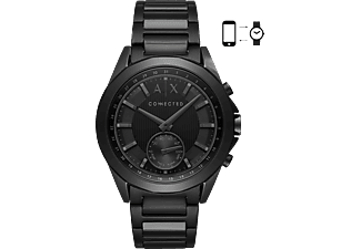 ARMANI EXCHANGE AXT 1007 HR Smartwatch Edelstahl, 200 mm, Schwarz