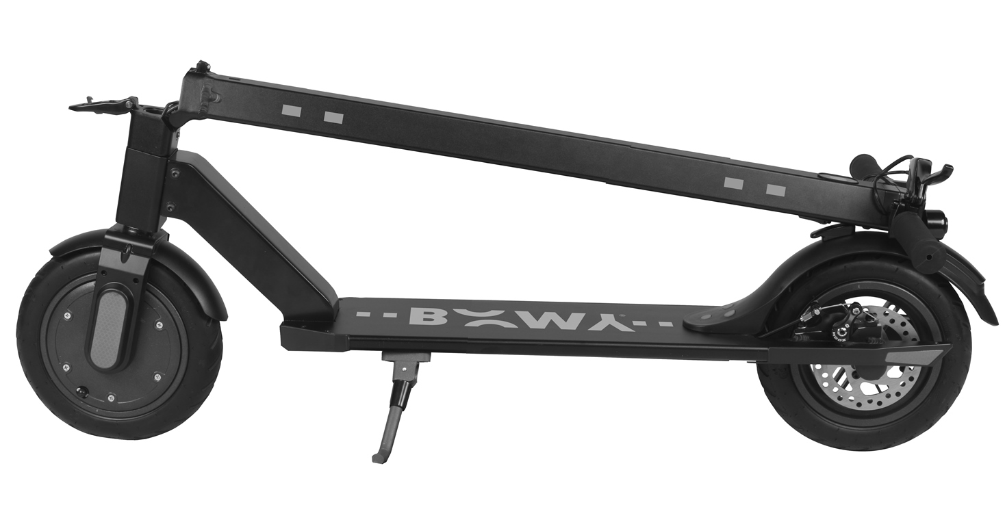 Patinete eléctrico - Bowy Scooter 5, 250 W, 23 km/h, Negro