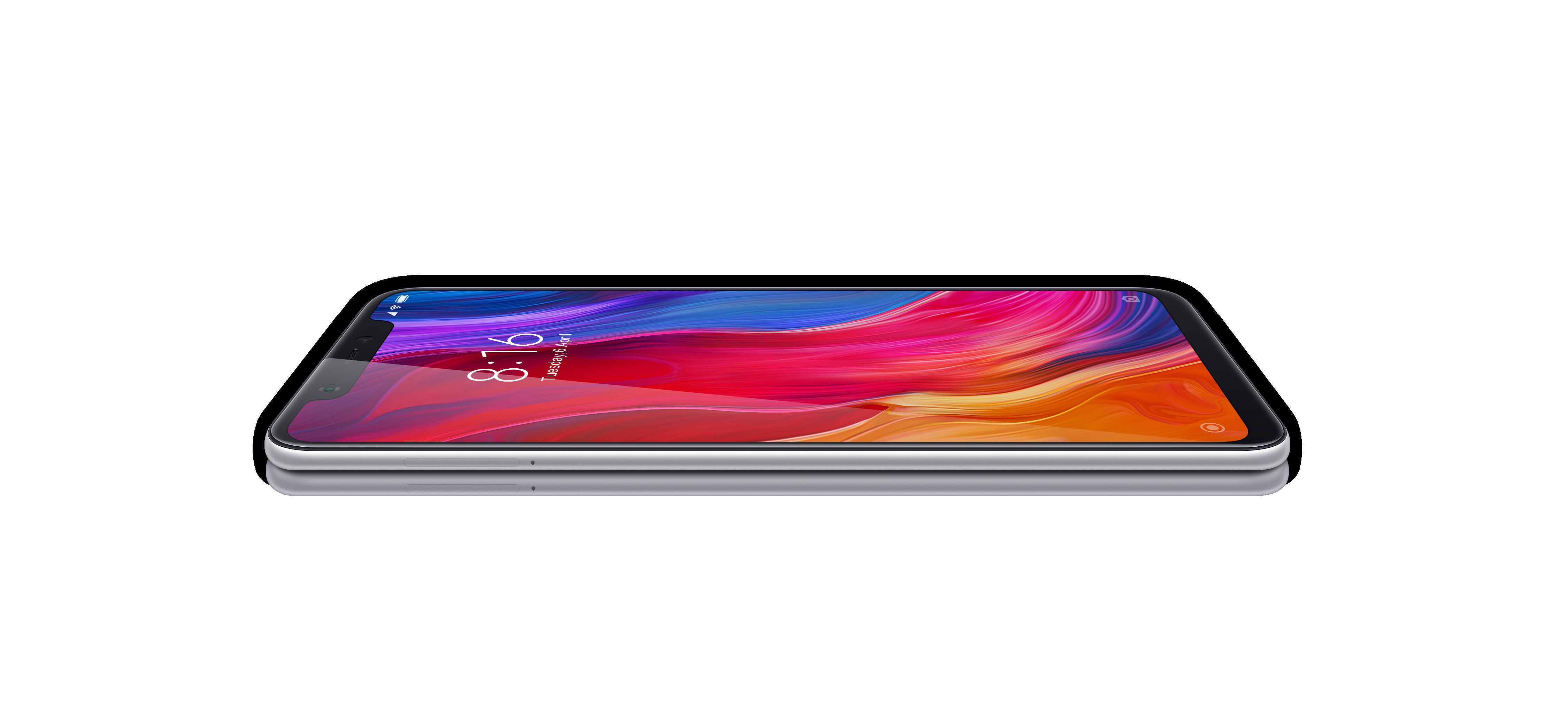 XIAOMI Mi 8 128 GB Weiß Dual SIM