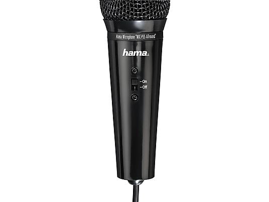 HAMA MIC-P35 Allround - Mikrofon (Schwarz)