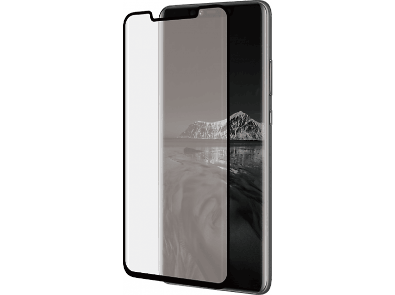 AZURI Tempered glass Rinox Armor Mate 20 Pro Zwart (AZSPTGCURVHUM20P-BLK)