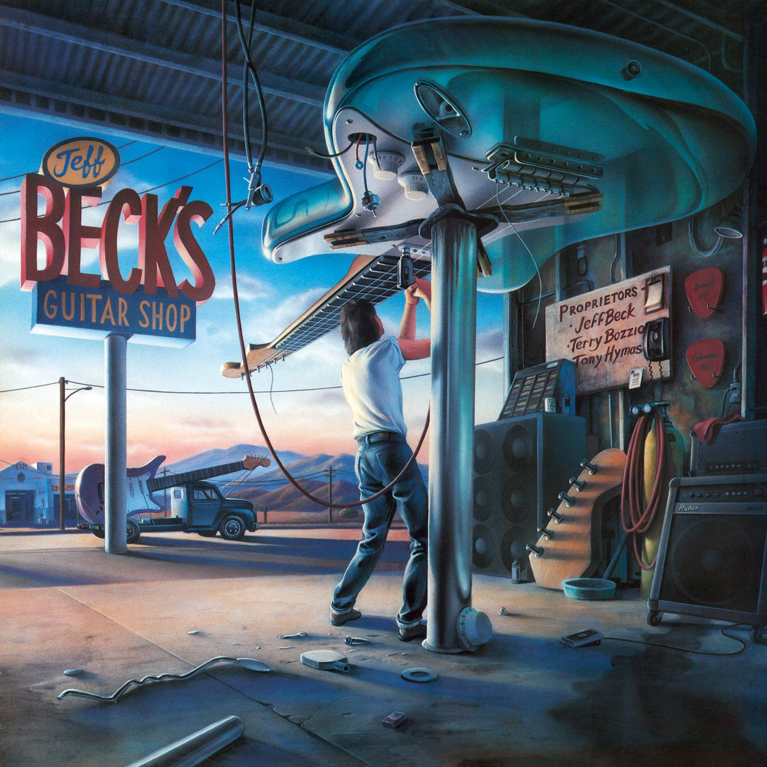 Jeff Beck Guitar Shop album borító.