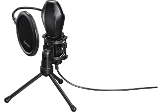 HAMA MIC-USB Stream - Microphone (Noir)