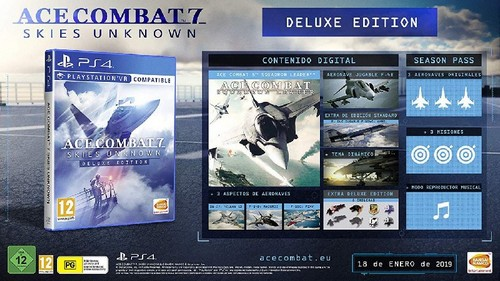 PS4 Ace Combat 7: Skies Unknown - Deluxe Edition 