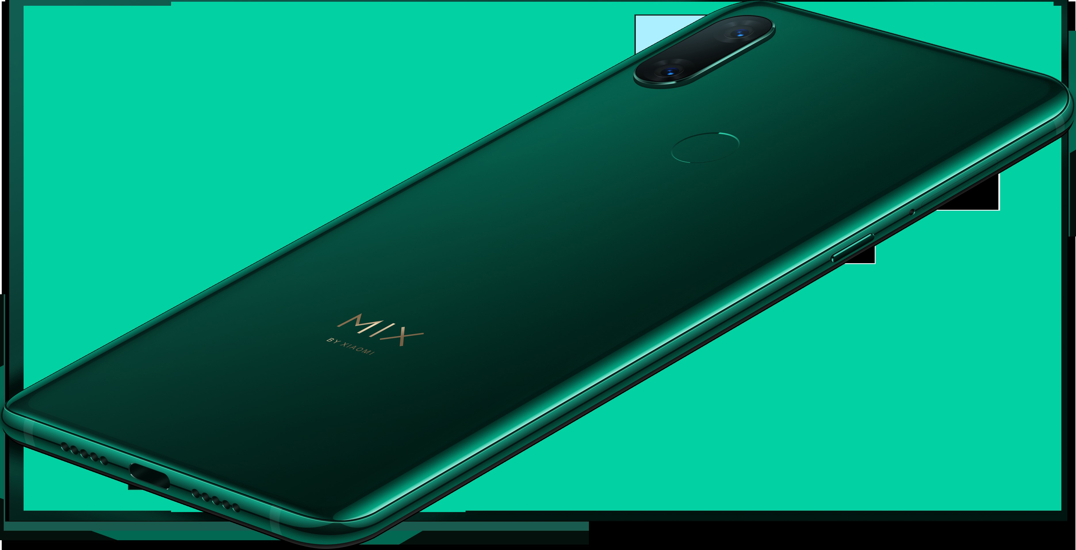 XIAOMI Mi Mix 3 128 GB Jadegrün Dual SIM
