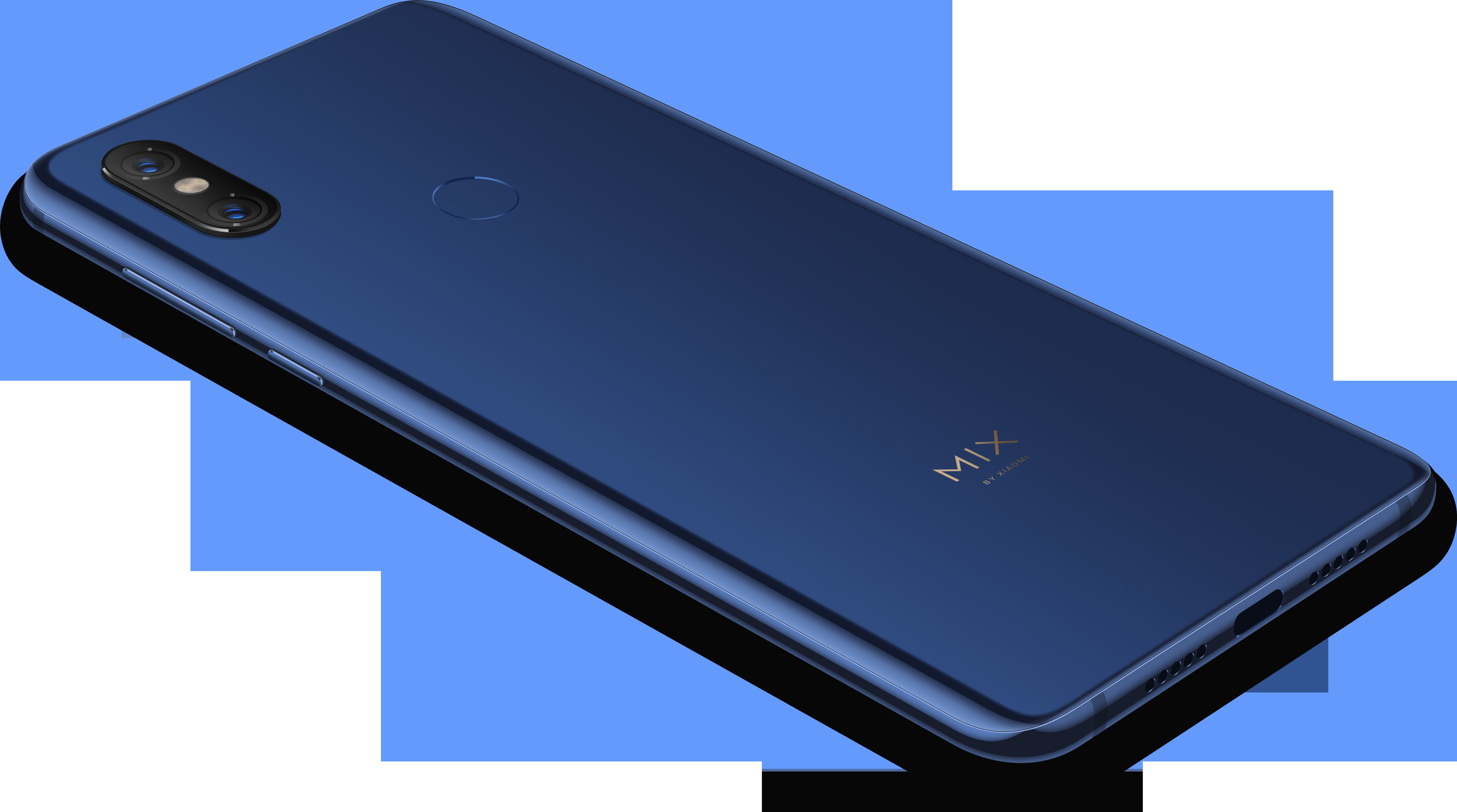 XIAOMI Mi Mix 3 128 GB Blau Dual SIM