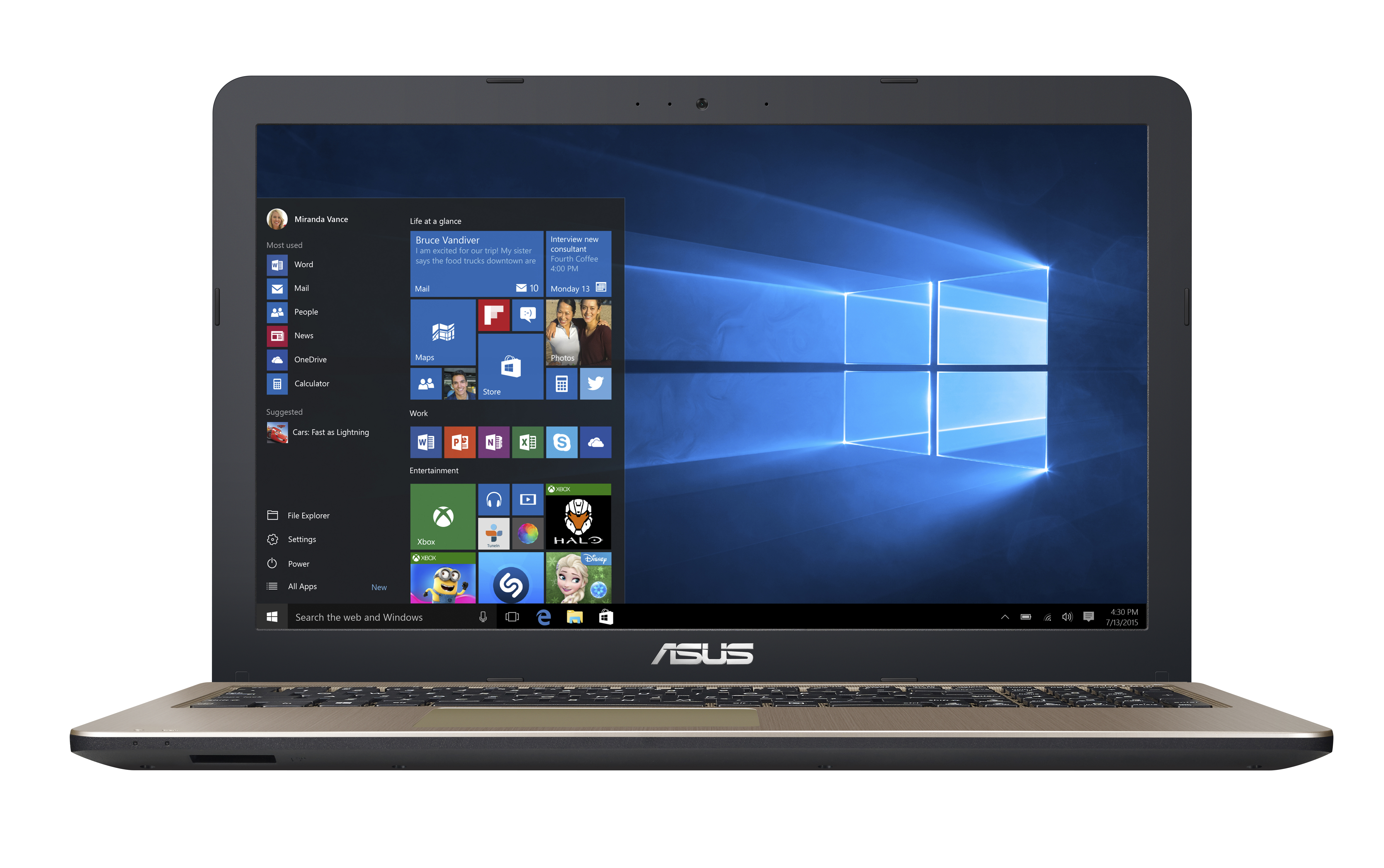 ASUS R540LA-XX1447T - 15,6 Zoll - Intel® Core™ i3 i3-5005U - 8 GB - 256 GB - Intel® HD 5500 - Windows 10 (64 Bit)