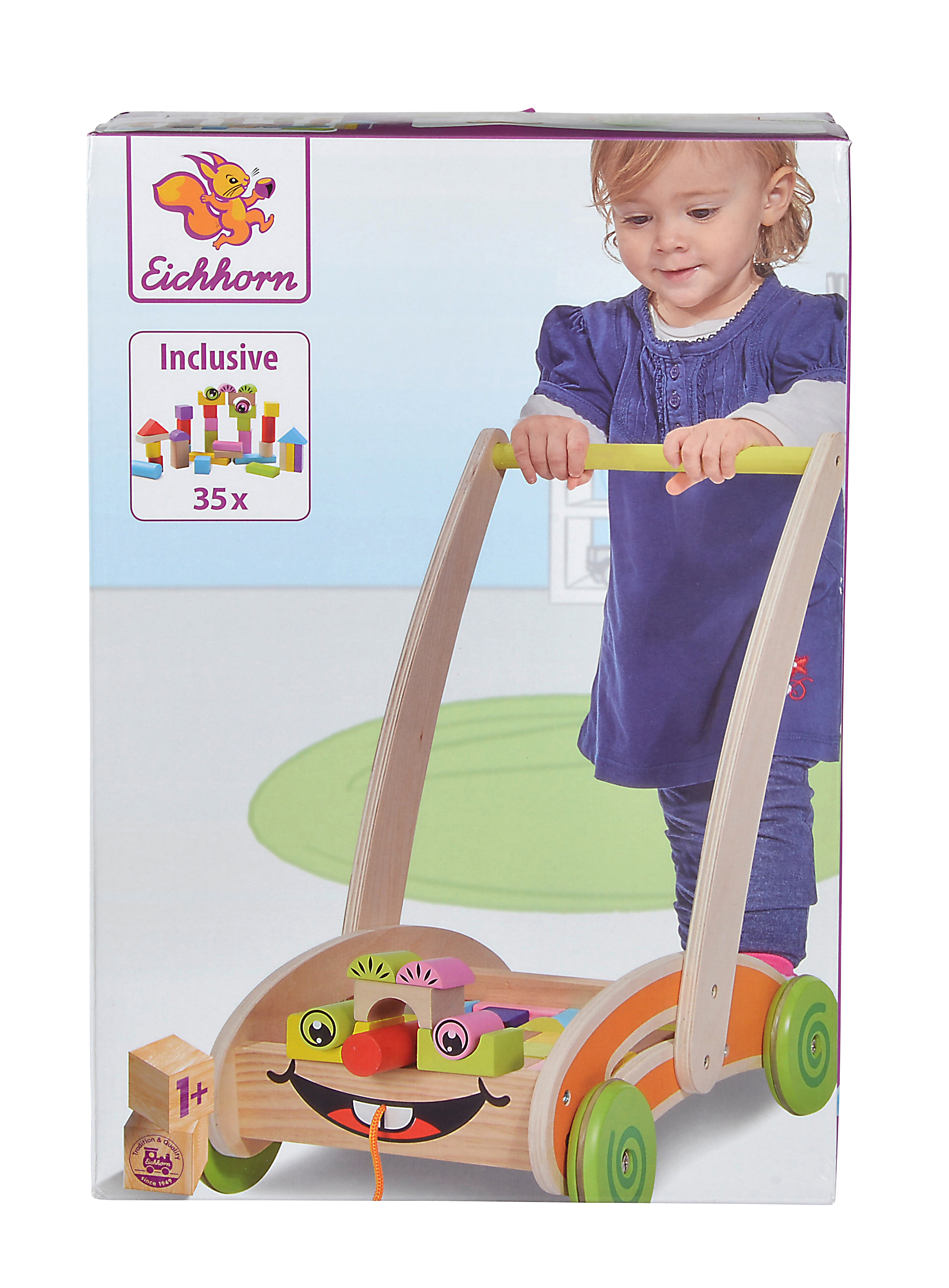 EICHHORN Spiel- und Lauflernwagen Lauflernwagen Mehrfarbig