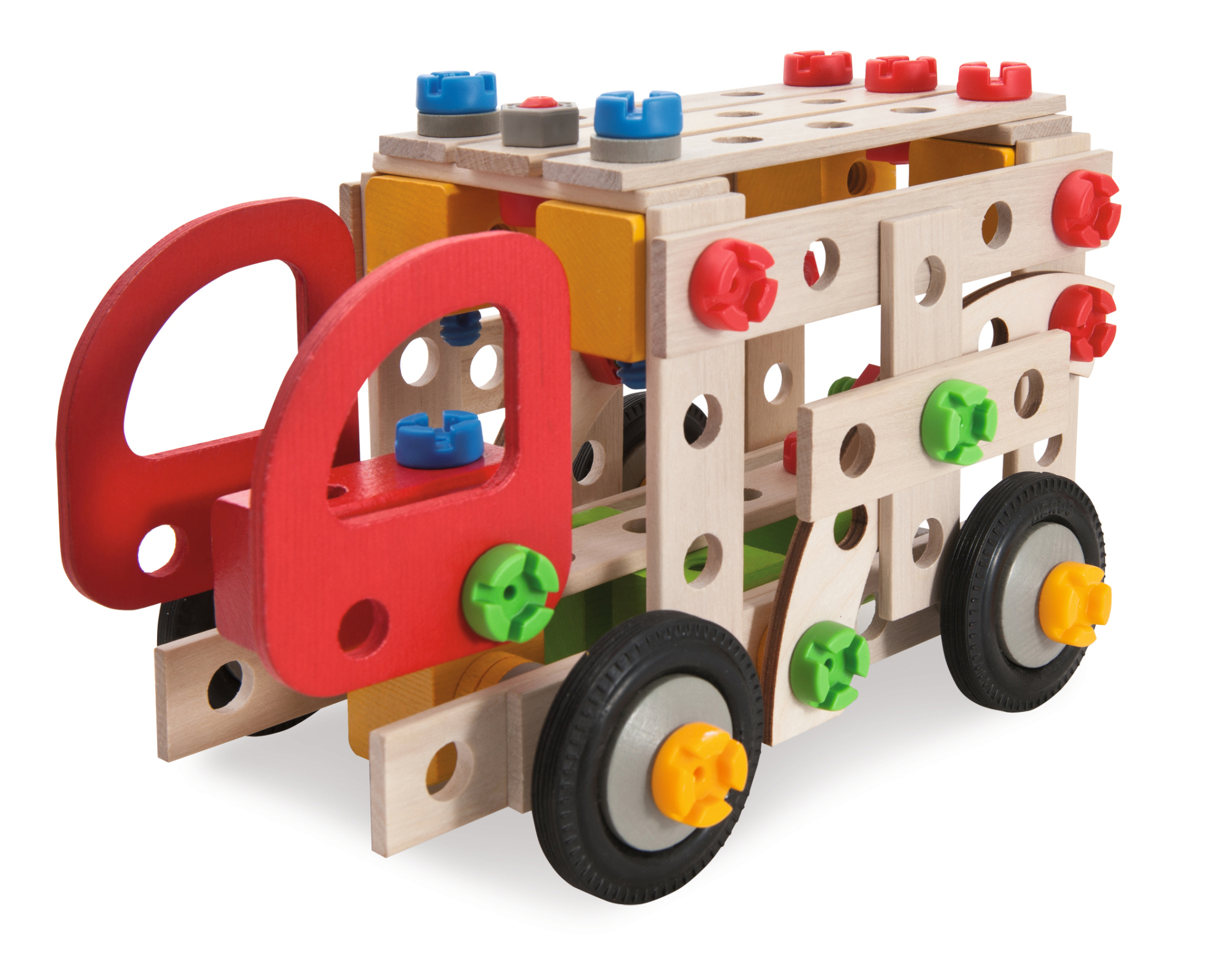 EICHHORN Constructor, Feuerwehrauto Konstruktionsspielzeug Mehrfarbig