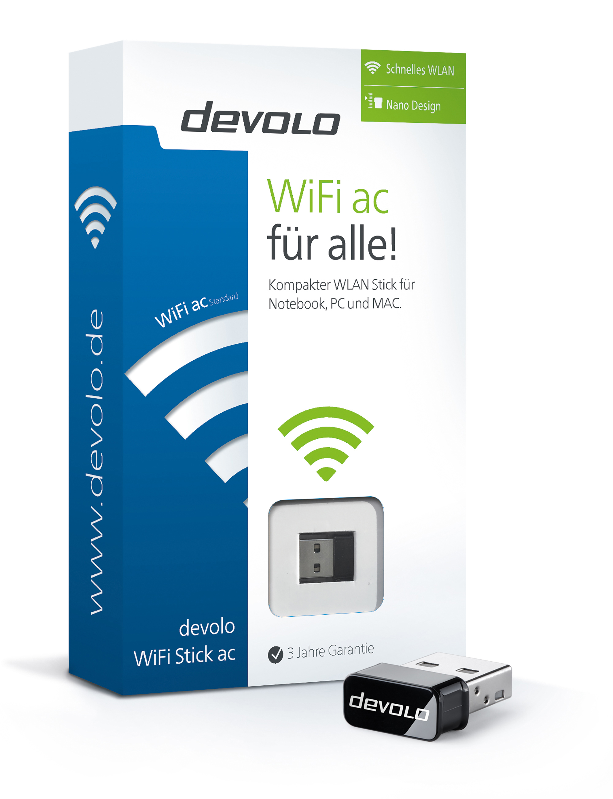 DEVOLO 9706 WiFi Stick ac WLAN-USB-Adapter