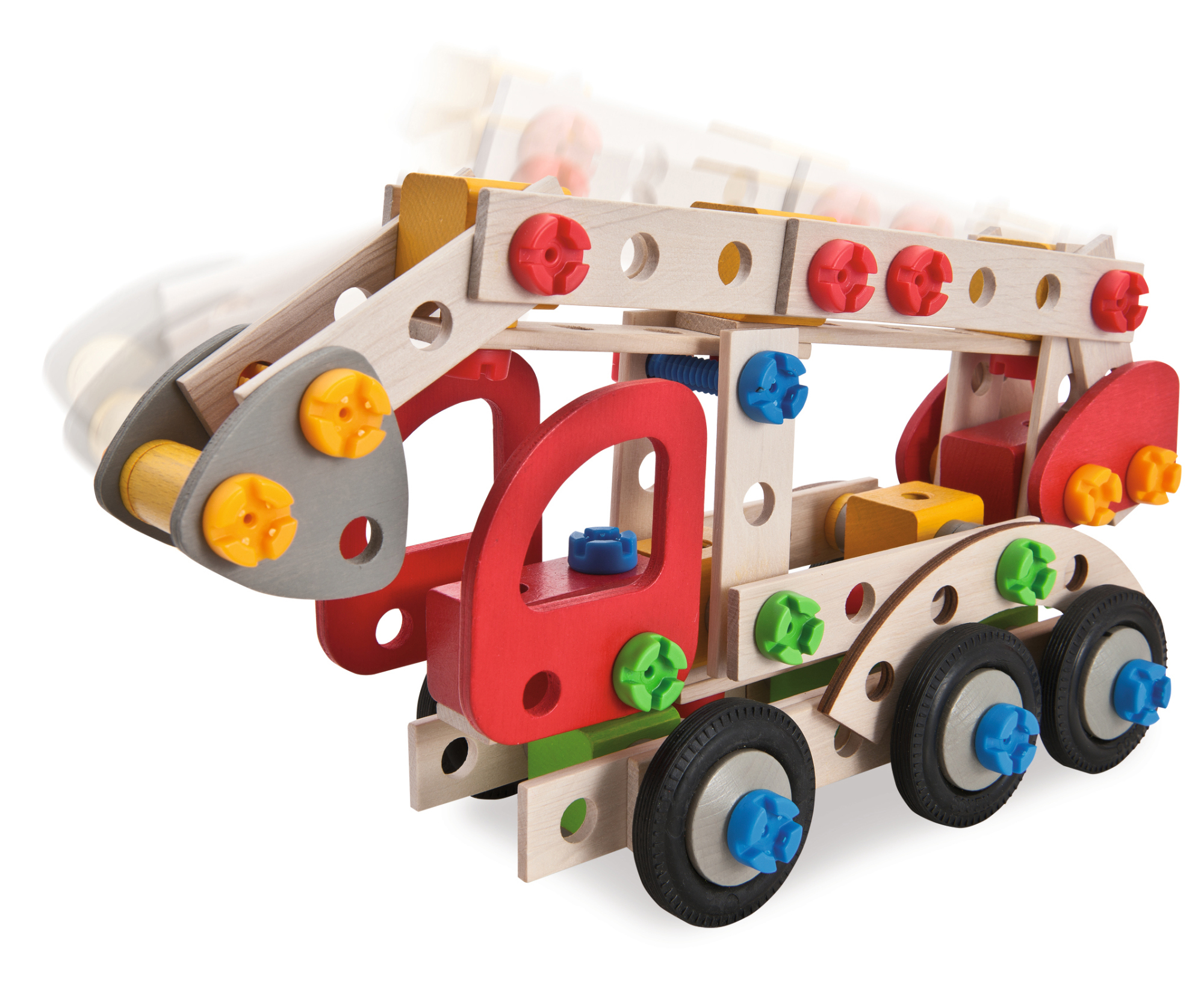 EICHHORN Constructor, Feuerwehrauto Konstruktionsspielzeug Mehrfarbig