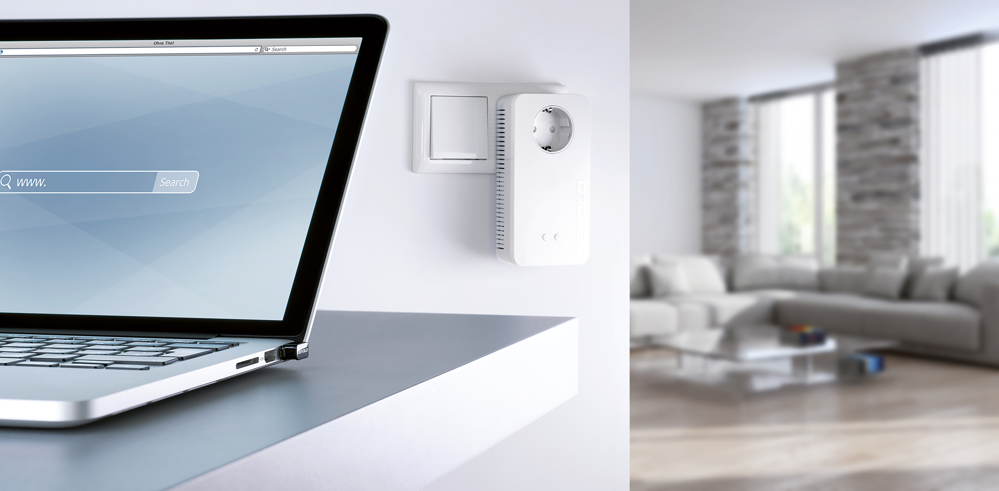 DEVOLO 9706 WiFi Stick ac WLAN-USB-Adapter