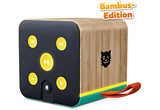 LENCO Tigerbox Bambus - Altoparlante Bluetooth (Verde)