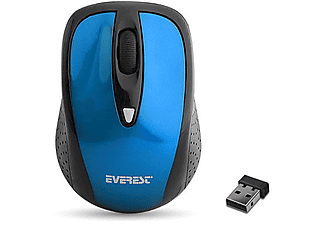 EVEREST SM-901 Mavi 2.4GHZ Optik Kablosuz Mouse