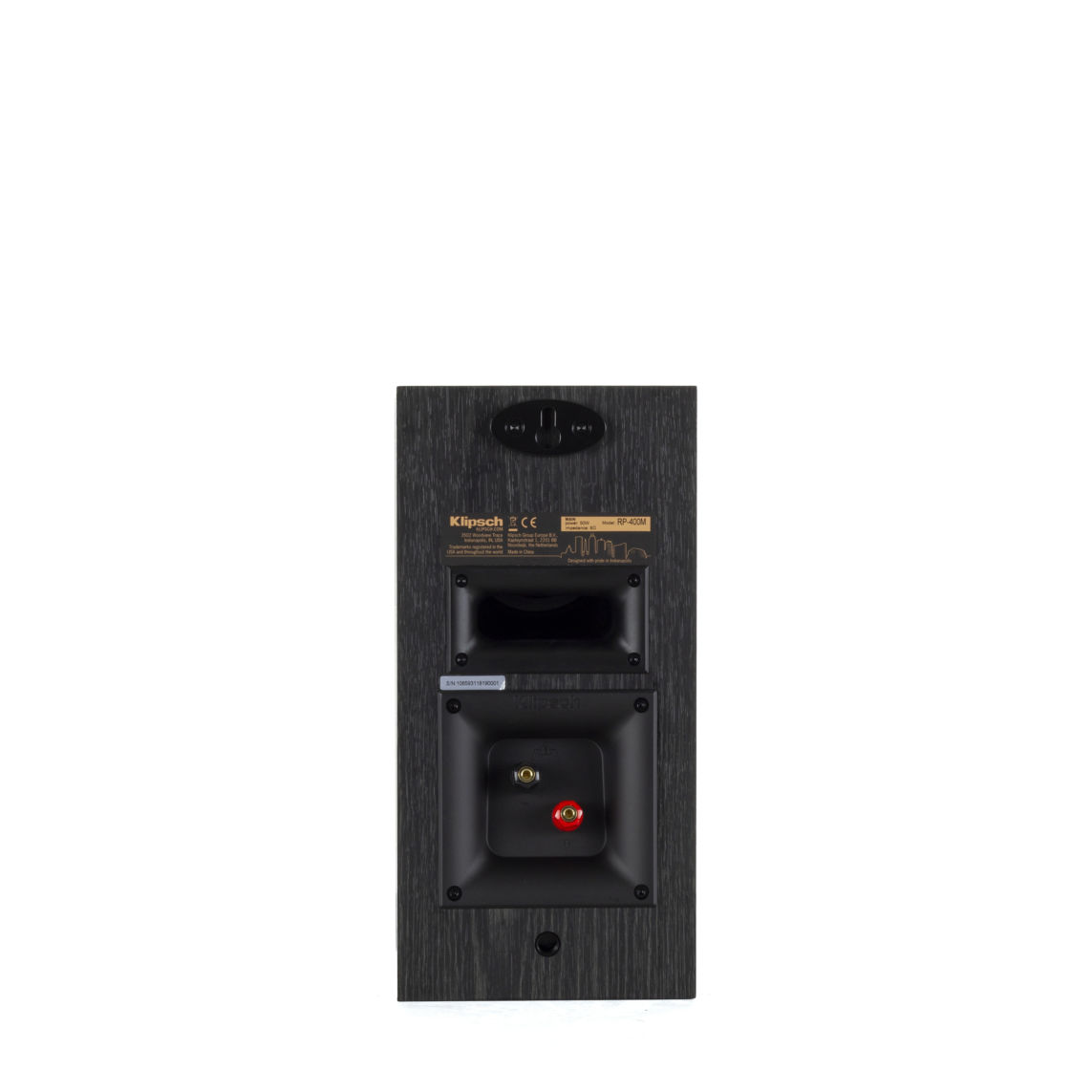 KLIPSCH Regal Lautsprecher RP-400M (Paar), schwarz