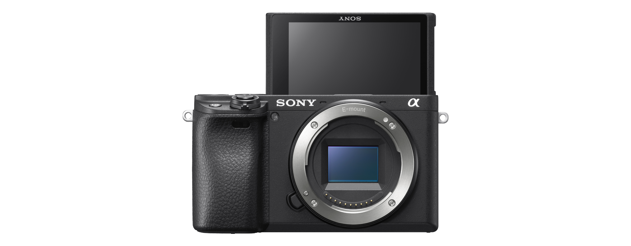 mit Objektiv 7,6 Kit Alpha SONY Systemkamera (ILCE-6400M) mm, cm 18-135 WLAN 6400 Touchscreen, Display