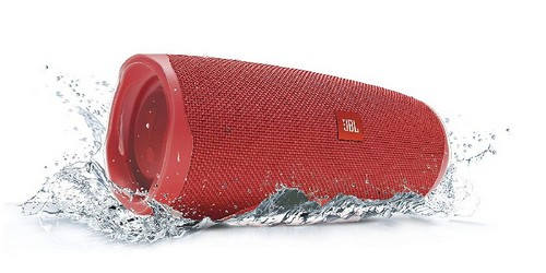 Altavoz portátil - JBL Charge 4, 30 W, Bluetooth, 7.500 mAh, Hasta 20 horas de reproducción, Rojo