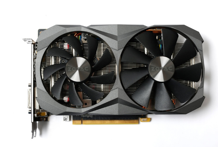 ZOTAC GeForce GTX 1060 6GB GDDR5X 6GB (ZT-P10620A-10M) (NVIDIA, Grafikkarte)