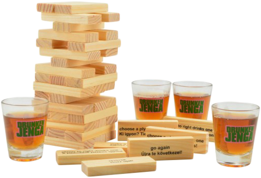 PERFECT HOME 10102 Részeg Jenga italozós játék