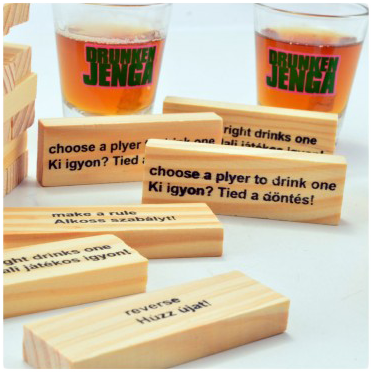 PERFECT HOME 10102 Részeg Jenga italozós játék