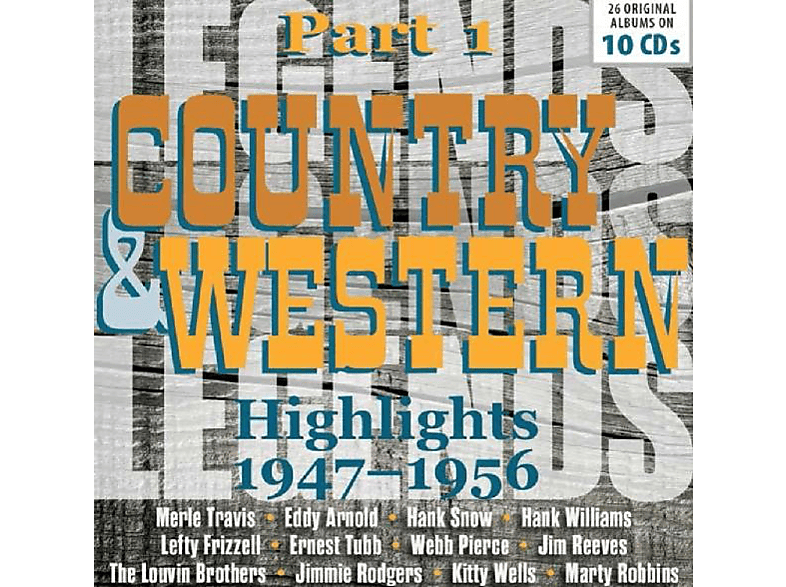 Differents Artistes - Country & Western Highlights 1947 CD