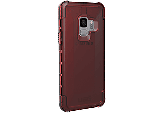 UAG Case Galaxy S9 Plyo Crimson Clear Rood