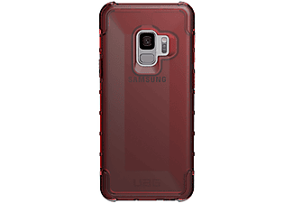 UAG Case Galaxy S9 Plyo Crimson Clear Rood