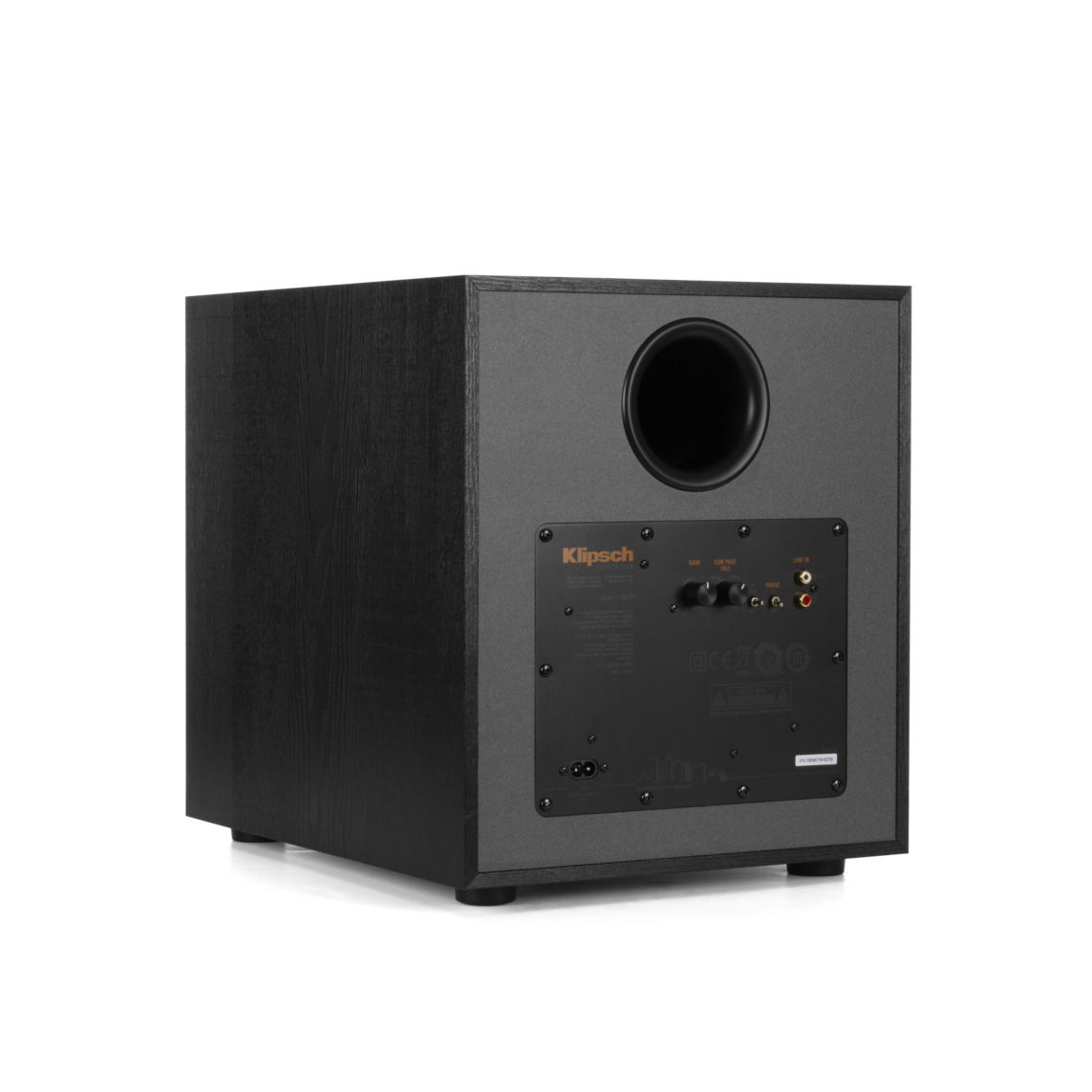 KLIPSCH Subwoofer R-100SW, schwarz