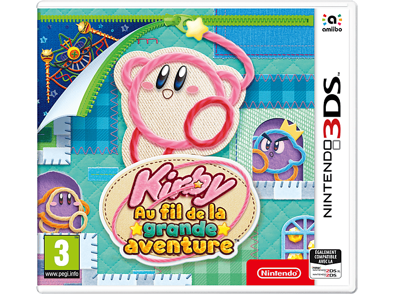 Kirby's Extra Epic Yarn FR 3DS