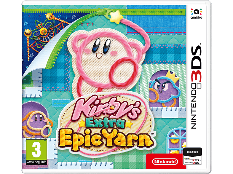 Kirby's Extra Epic Yarn UK 3DS
