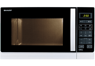SHARP R742INW - Microonde con grill (Argento)