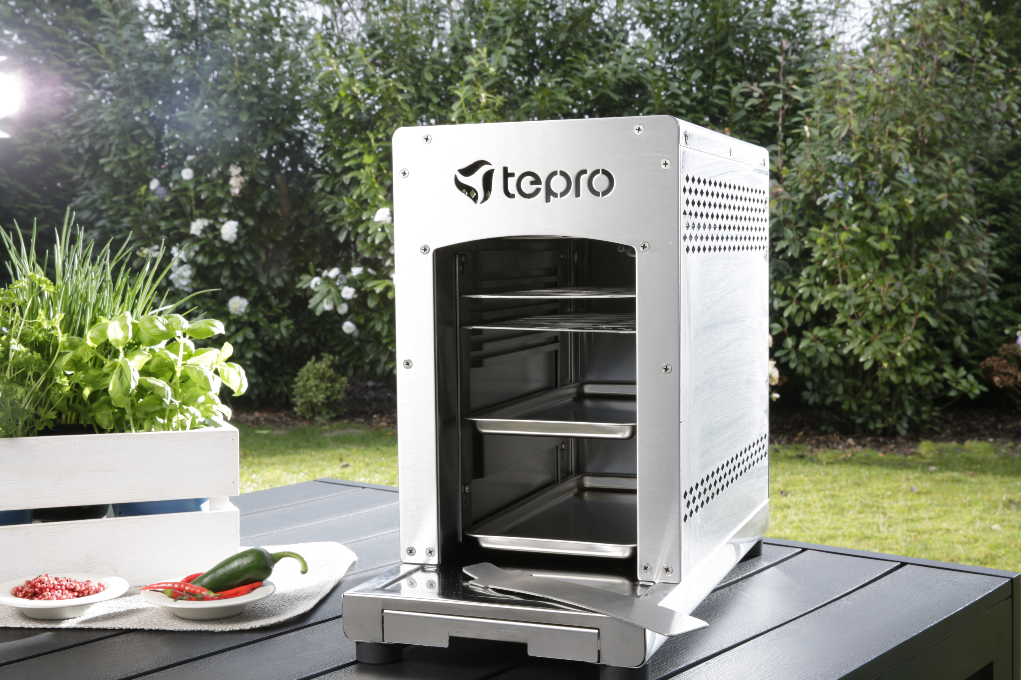 TEPRO 3184 Toronto Steakgrill, Edelstahl (3000 Watt)