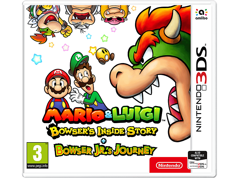 Mario & Luigi : Voyage au centre de Bowser + L'épopée de Bowser Jr. FR 3DS