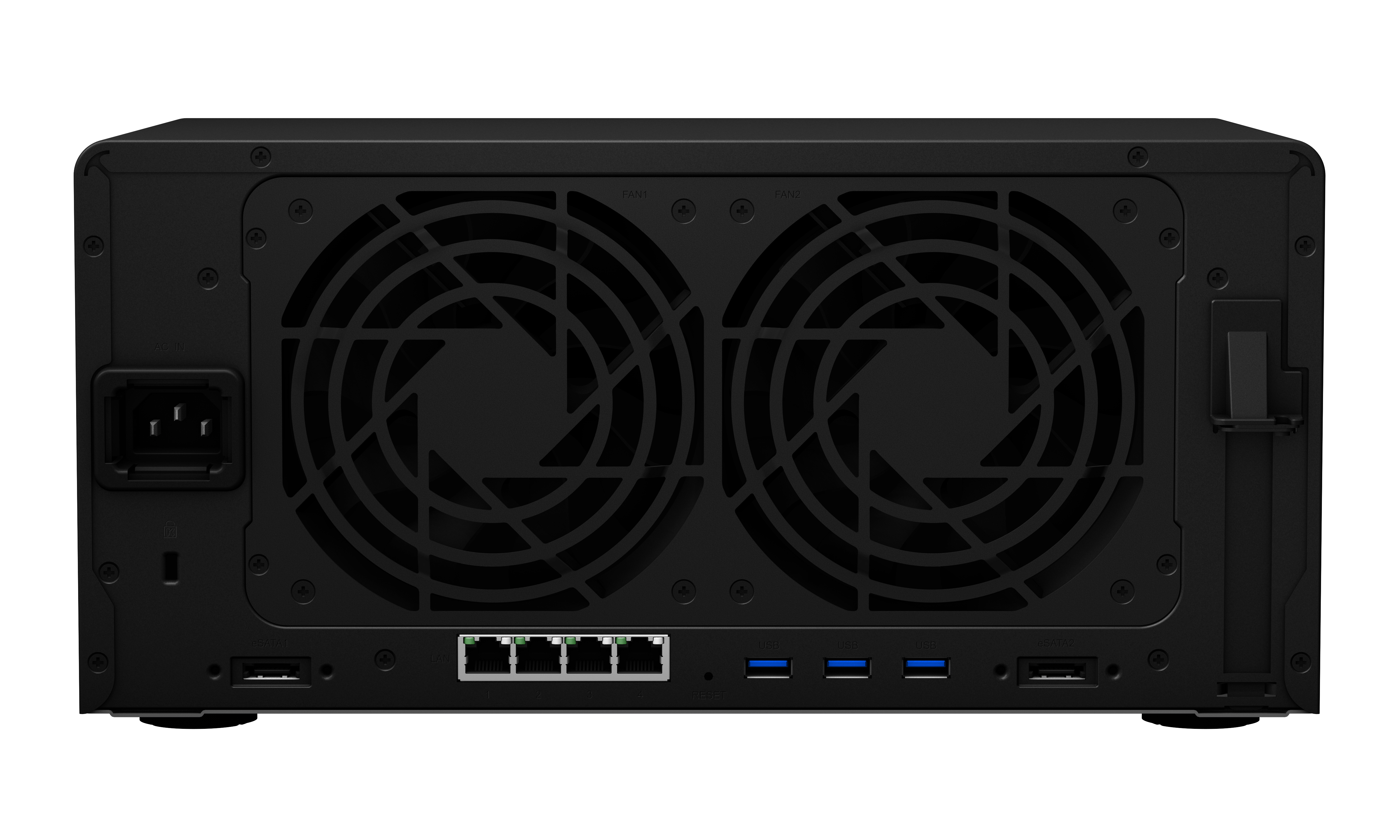 SYNOLOGY DS1819+ NAS 3,5 Zoll Anzahl Festplattenschächte: 8 Schwarz}