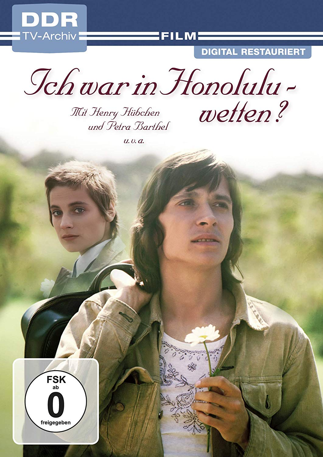 Ein DVD-Cover mit einem Mann und einer Frau. Der Text ist auf Deutsch.