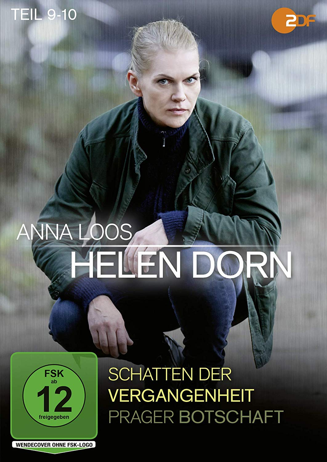 DVD-Cover von Helen Dorn, eine Frau in grüner Jacke, die ernst schaut.