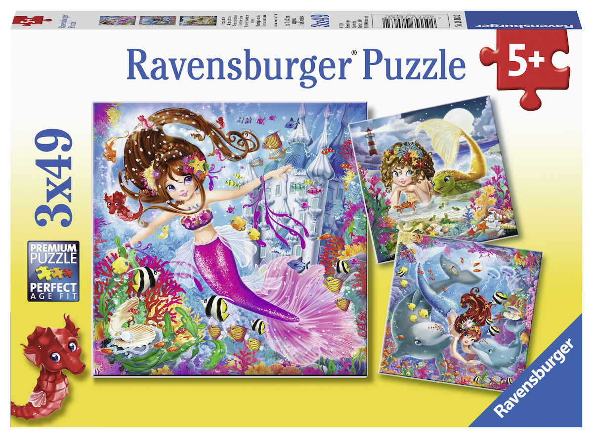 RAVENSBURGER Bezaubernde Meerjungfrauen Puzzle