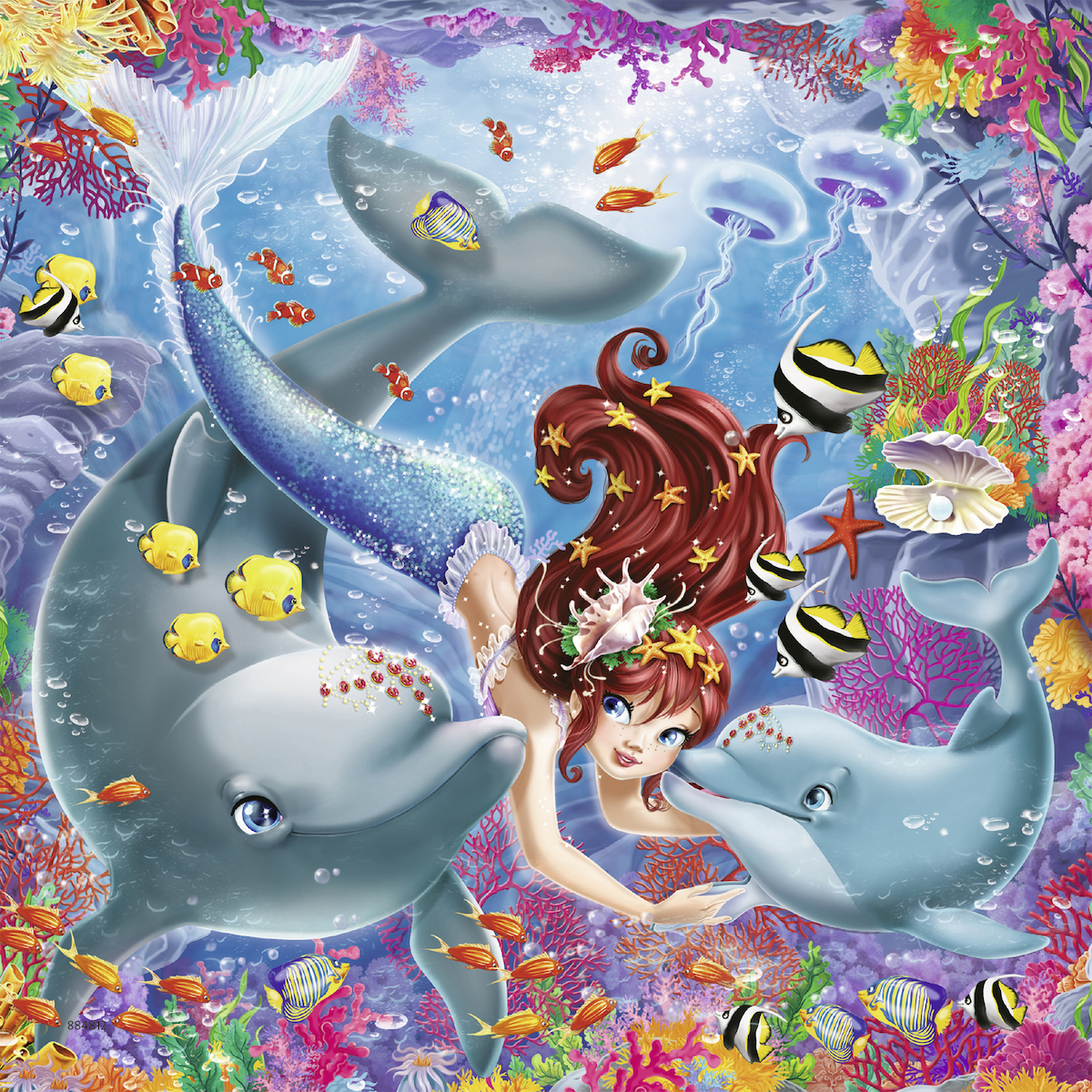 RAVENSBURGER Bezaubernde Meerjungfrauen Puzzle