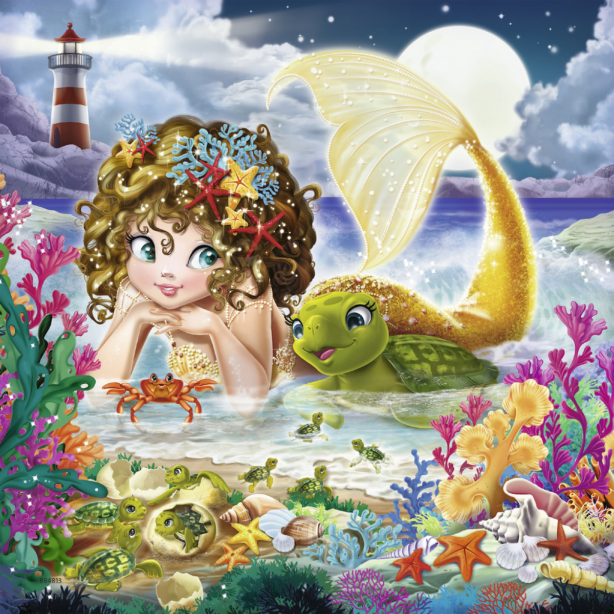 RAVENSBURGER Bezaubernde Meerjungfrauen Puzzle