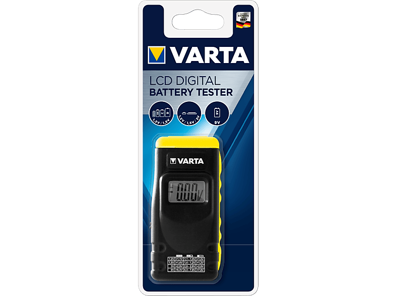 VARTA Digitale batterijtester