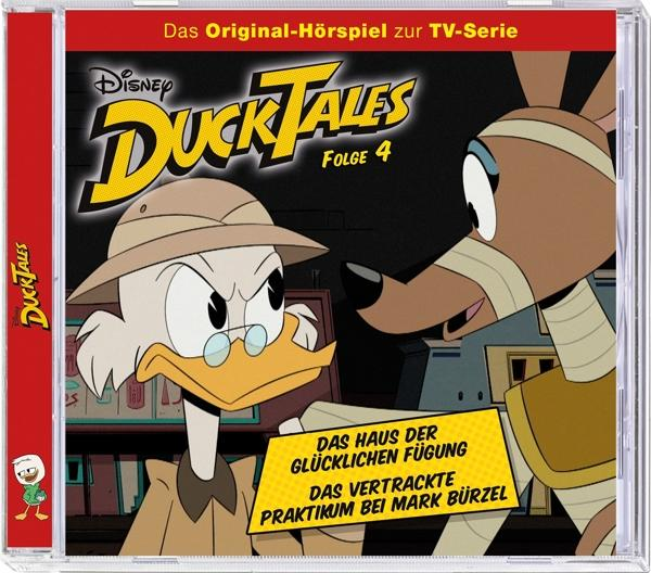 Disney/Ducktales - Folge 4: Das Haus der Glücklichen Fügung  - (CD)
