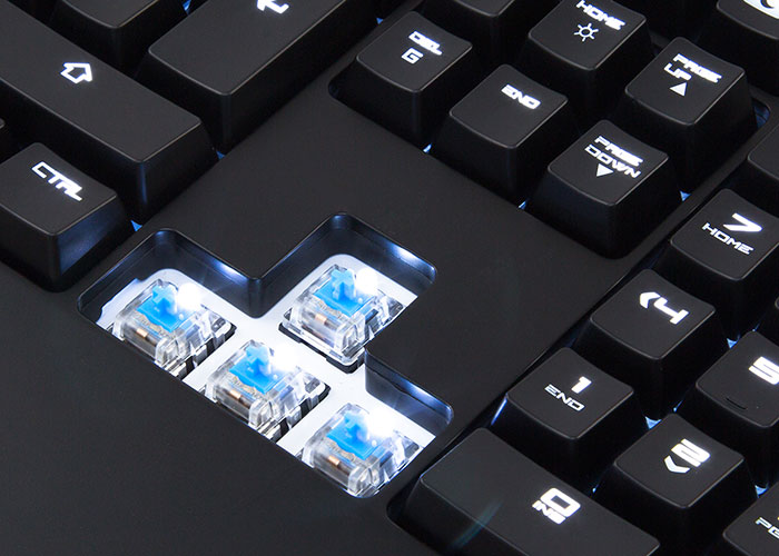 RAMPAGE KB-R12 Turret USB Kablolu Beyaz Klavye Siyah