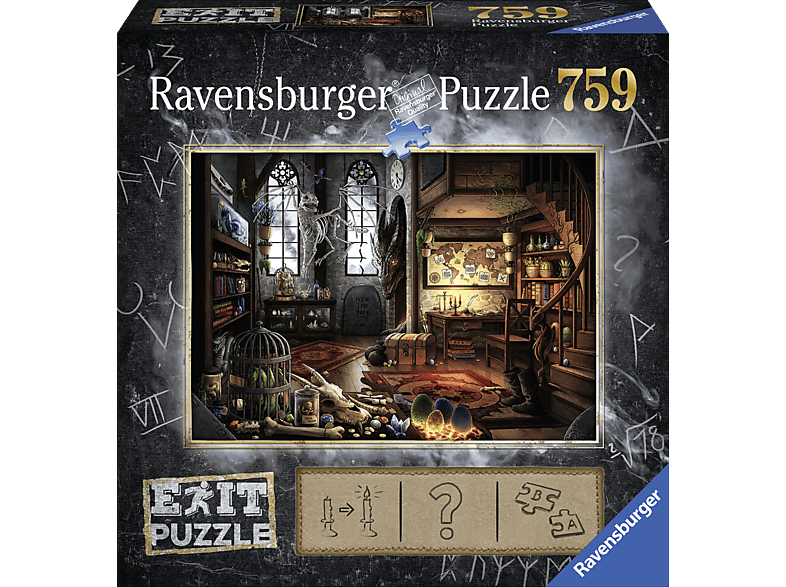 Ravensburger EXIT Im Drachenlabor 759 (Ab 14 Jahren) Puzzle